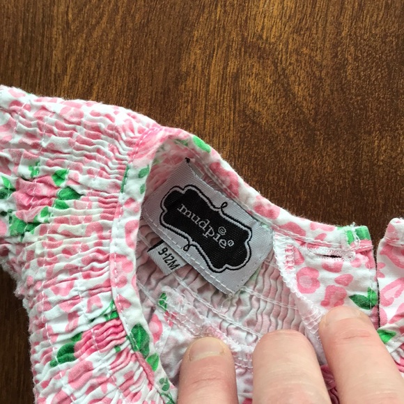 Mudpie | Smocked flower dress/tunic - Picture 3 of 4